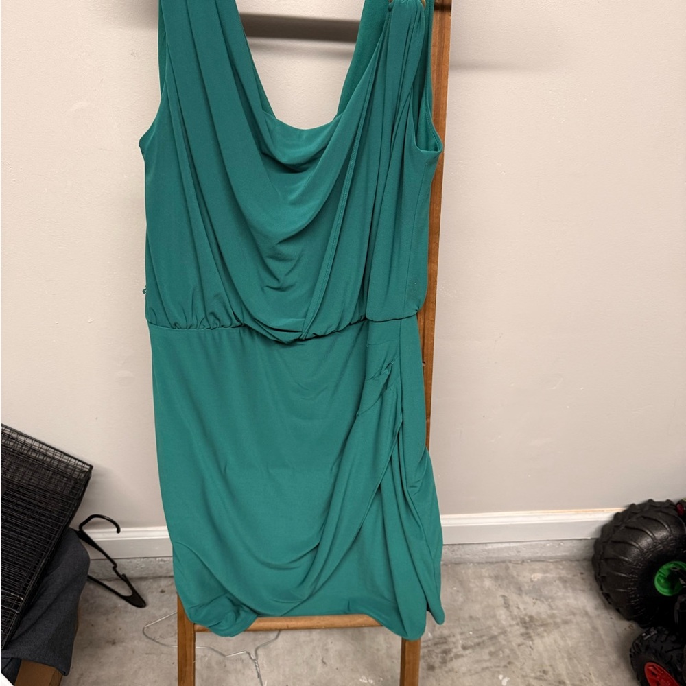 Scarlett Nite Teal Backless Dress